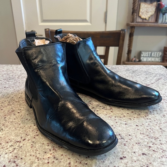 Giorgio Brutini Men’s Black Chelsea Boots Size 13 US - Picture 1 of 13